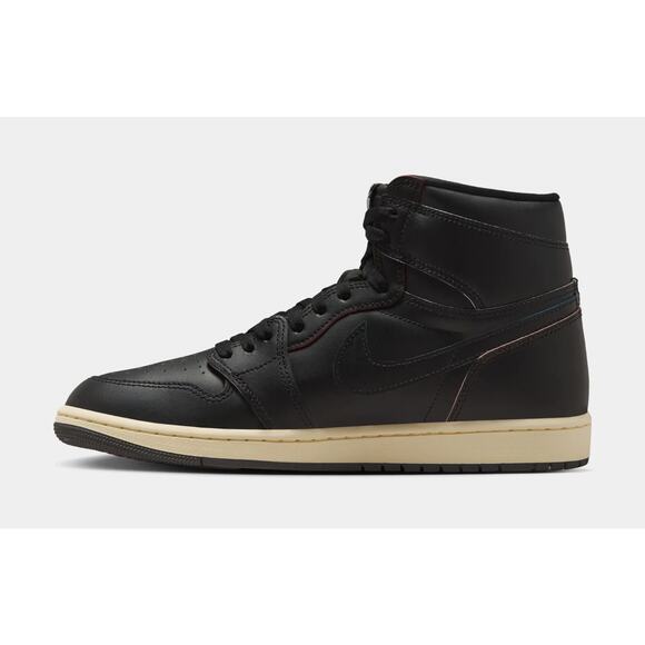 Nike Air Jordan 1 Retro High OG Black and Muslin Shoes Men\'s Size US 9 main image 6
